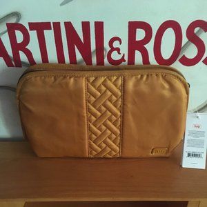 LUG - Flash Cosmetic Case in Amber Yellow - NWT